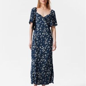 Other Stories  Flutter Sleeve Midi Dress